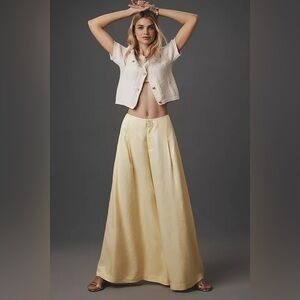 Maeve Silky A-Line Palazzo Pants